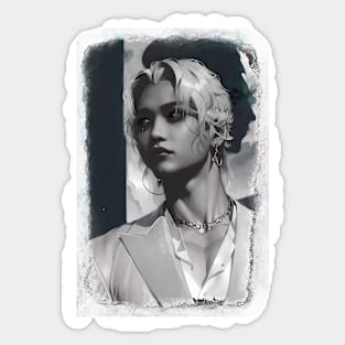 K-Pop Stray Kids Felix Fan Art Sticker